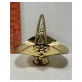 Beautiful brass grape basket