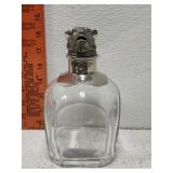 Pewter & glass Decanter