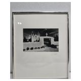 Signed Mike Tatem Photograph of a church