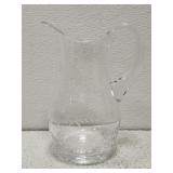 Beautiful elegant William Yeoward glass pitcher