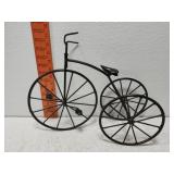 Vintage bike made of metal