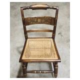 Antique HITCHCOCK cane seat chair