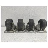 Set of 4 small wheels