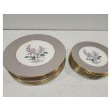 Set of 18 Wedgwood Milford bone China