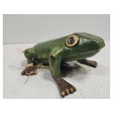 Jan Barboglio Cast iron painted frog