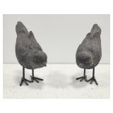 Set of 2 decor birds