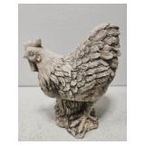 Decorative cement rooster