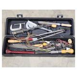 Craftsman box with assorted tools