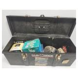 Task Force black tool box with tools 26 in