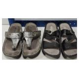 2 pairs size 36 & 37 Alegria sandals