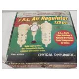FRL Air Regulator 125 psi Central Pneumatic
