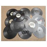 Lot of 12 vintage Edison recreation vinyls