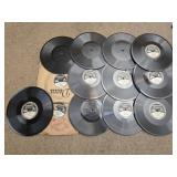Lot of 13 vintage Edison re creation vinyls