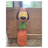 Vintage Plastic dog bubble bath bottle