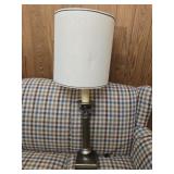 Heavy brass lamp