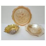 Lot 3 decorative bowls
