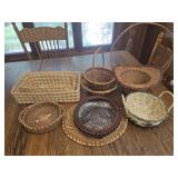 Estate lot of baskets