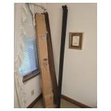 3 pair of bed rails