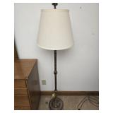 Metal floor lamp