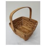 Square wicker basket