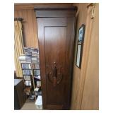 Gorgeous vintage dark wood cabinet