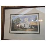 Ivy Creek Methodist Church Watercolor Margrete