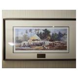 Signed Jack C. Deloney 232/950 "Sawmill" print