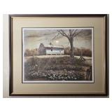 Signed "The Old Homeplace" by Margrette