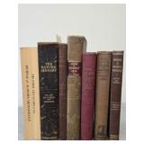 Estate Lot of Misc Educational Antique Books