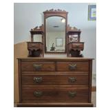 Gorgeous Vintage wood vanity