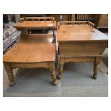 Pair of side tables