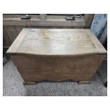Vintage Oak wood chest