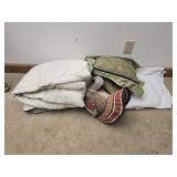 Estate lot of blankets and more
