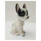 Ceramic Boston terrier decanter