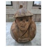 Wood money decor