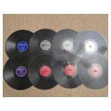 Lot of 8 vintage vinyls