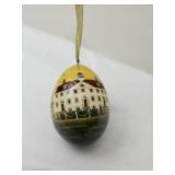 Russian classic handmade decorative egg