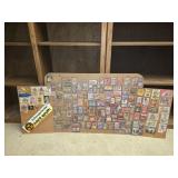 Lot of 3 Homemade Boards w Vintage Clippings