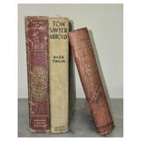 Estate Lot of Antique Mark Twain Books