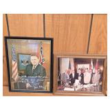 Photos of Jim Allen SIGNED & George Wallace