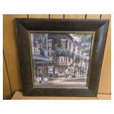 Large Framed Downtown Ballads Print