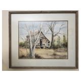 Framed print by Margaret Barnes