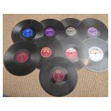 Lot of 9 vintage vinyls