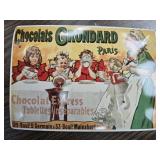 Chocolates grondard sign