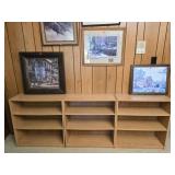 3 pc Faux Wood Shelves