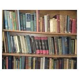 Shelf Lot of Misc Antique Books