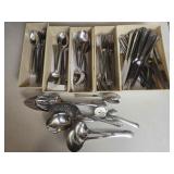 Estate lot of stainless flatware
