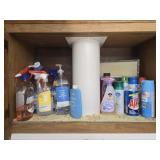 Estate lot of cleaning supplies