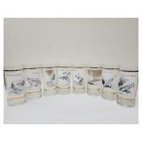 Set of 8 fishing cups