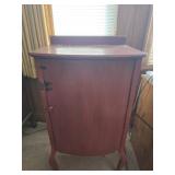 Vintage Red wood cabinet